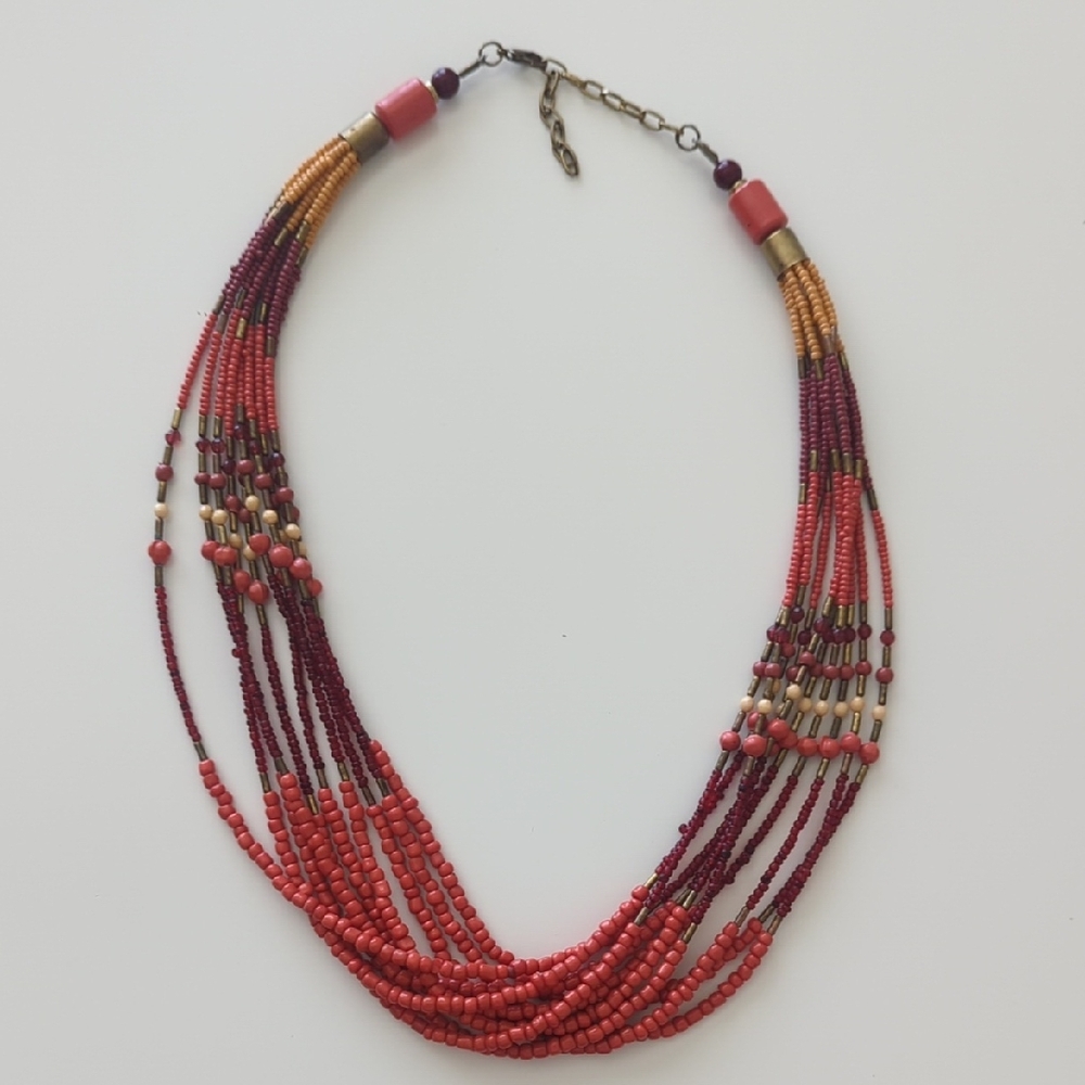 Multicolor Beaded Necklace